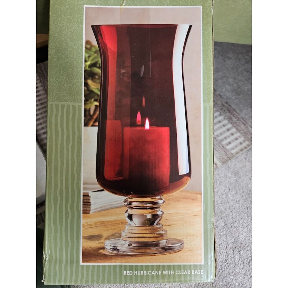 Vintage Kirkland Hurricane Vase